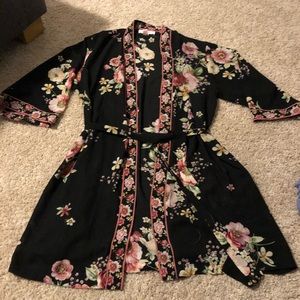 Oscar De La Renta Kimono Robe